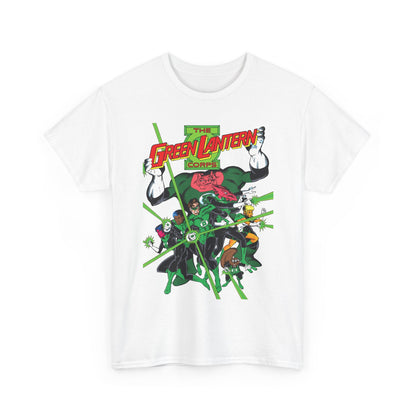 Green Lantern Corps T-Shirt - Joe Staton Art - Hal Jordan, John Stewart, Katma Tui, Arisia, Kilowog - DC Comics