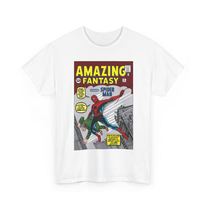 Amazing Fantasy #15 T-Shirt - Steve Ditko Art - 1st Appearance of Spider-Man - 2026 Movie - Marvel Comics