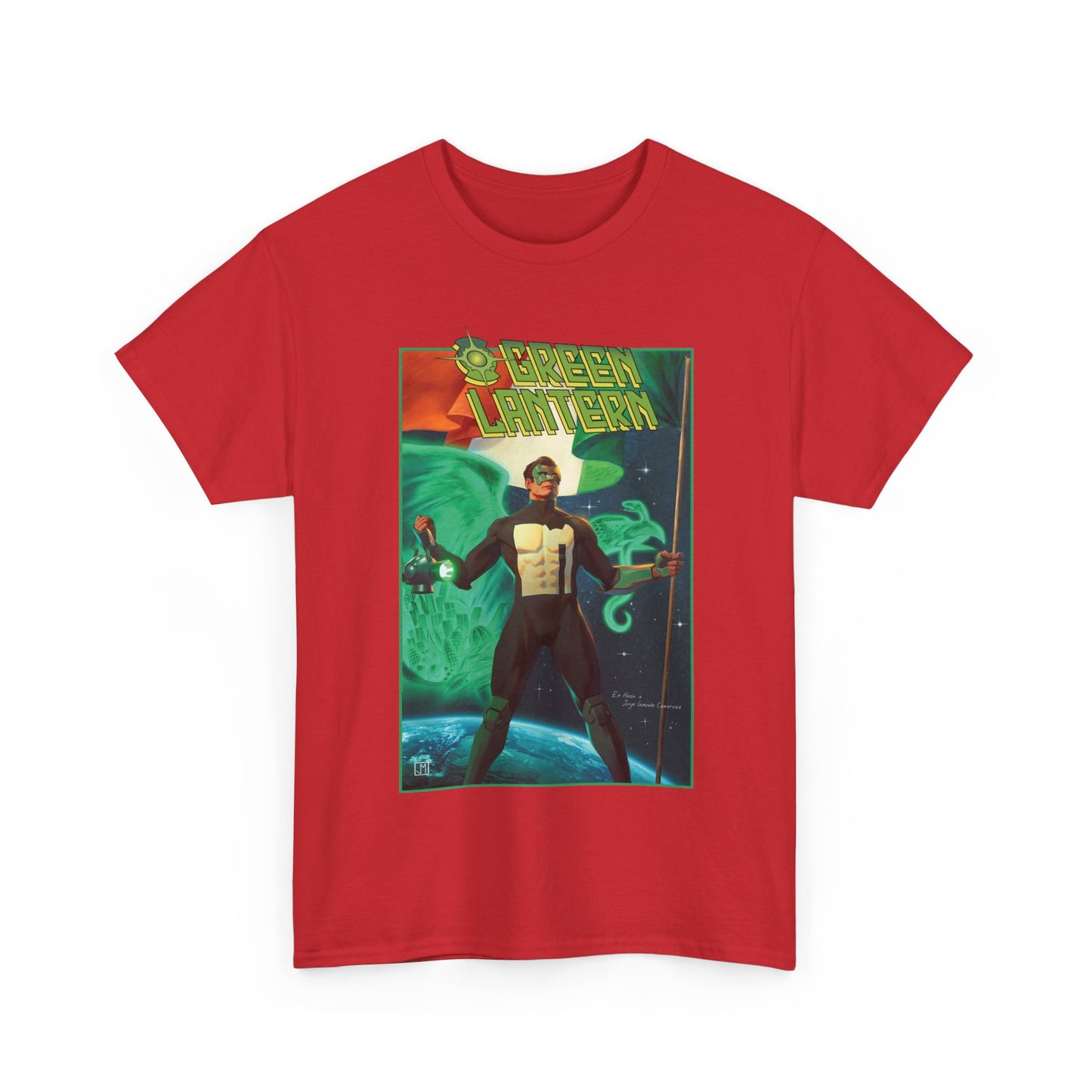 Green Lantern (Kyle Rayner) T-Shirt - Jorge Molina Art - Hispanic Heritage Month Cover - DC Comics