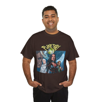 Planetary T-Shirt - Phil Jimenez Art - The Drummer, Jakita Wagner & Elijah Snow - DC Comics/Wildstorm - Ellis Story