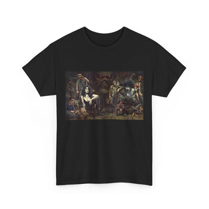 Vertigo Poster T-Shirt - Lee Bermejo Art - Swamp Thing, Sandman, Death, Spider Jerusalem, Shade - DC Comics