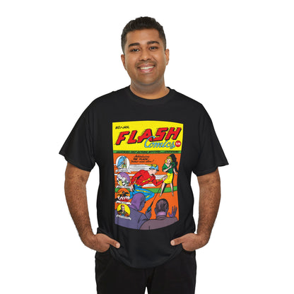 Flash Comics #1 T-Shirt - Jay Garrick, Golden Age Flash - JSA Member - DC Comics