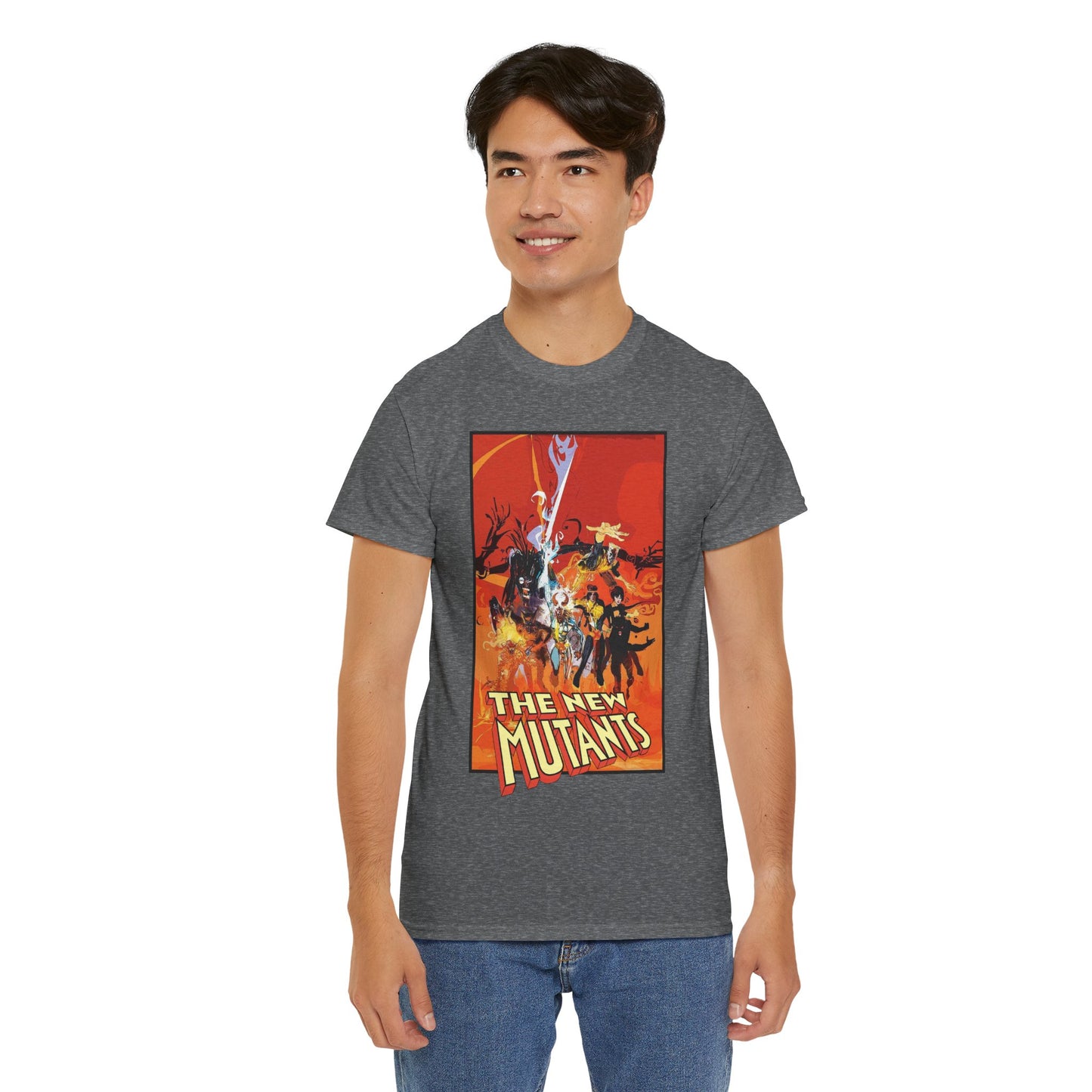 New Mutants T-Shirt - Bill Sienkiewicz Art - Marvel Comics - Magik, Warlock, Cannonball, Wolsbane, Sunspot