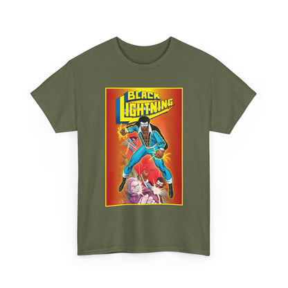 Black Lightning T-Shirt - Trevor Von Eeden Art - Jefferson Pierce - Suicide Slum, Metropolis - DC Comics