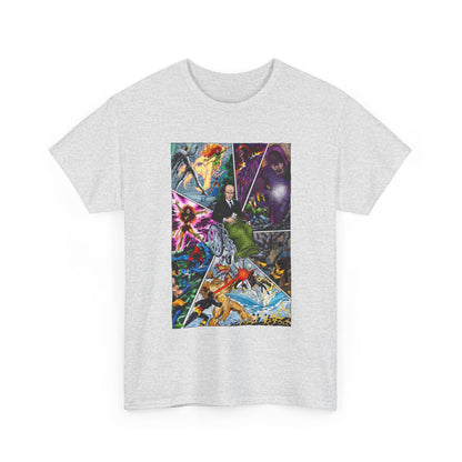 Professor X T-Shirt - John Byrne Art - Charles Xavier, X-Men Founder - Dark Phoenix, Cyclops, Sentinels - Marvel Comics