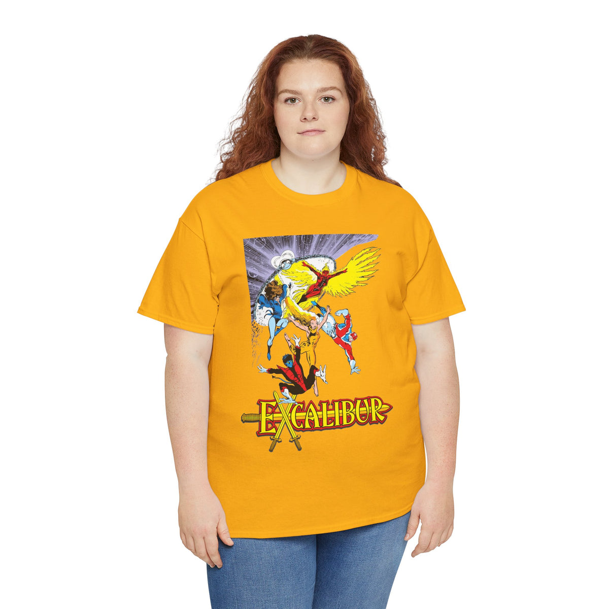 Excalibur T-Shirt - Alan Davis Art - Marvel Comics