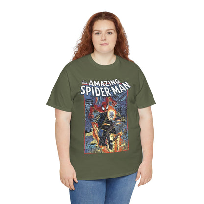Amazing Spider-Man & Ghost Rider T-Shirt - Erik Larsen Art - Sinister Six - Marvel Comics