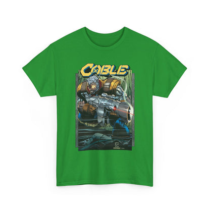 Cable T-Shirt - Greg Capullo Art - X-Force Leader, Mutant Fighter - Nathan Summers - Marvel Comics
