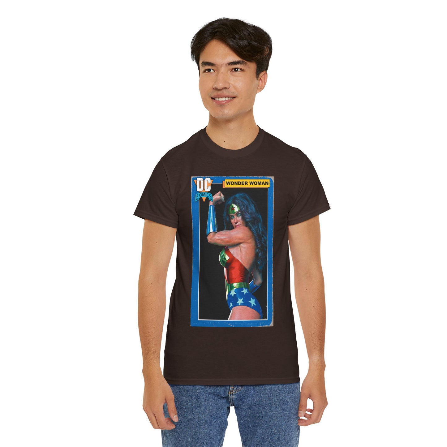 Wonder Woman T-Shirt - Mark Spears Art - #25 Trading Card Variant Cover Art - DC Comics