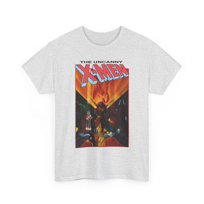 Uncanny X-Men T-Shirt - Bill Sienkiewicz Art - Phoenix, Cyclops, Colossus, Wolverine - Marvel Comics