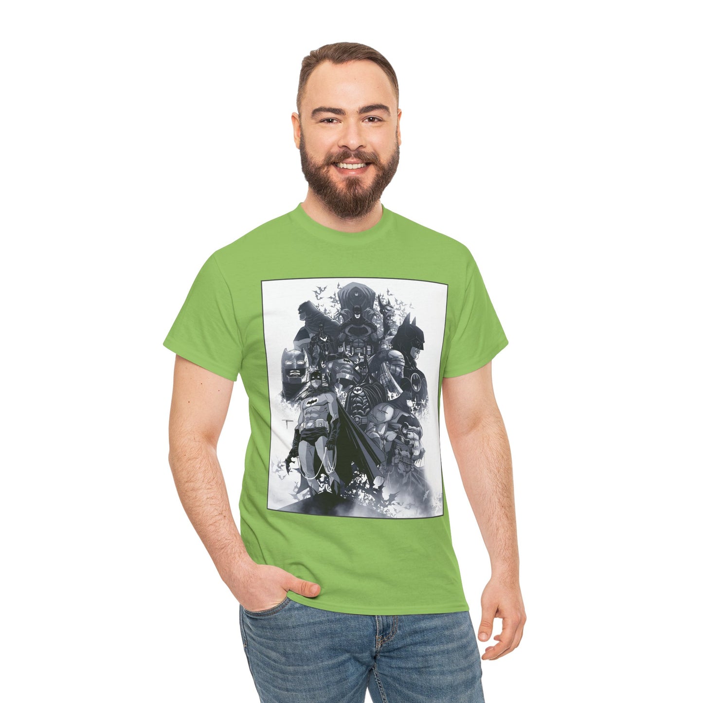 Batman T-Shirt - Michael Pasquale Art - Batman's 80th Anniversary - DC Comics