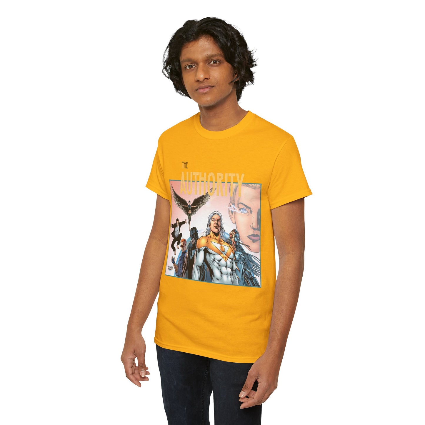 Authority T-Shirt - Wildstorm/DC Comics - Phil Jimenez Art - Apollo, Midnighter, The Engineer, Jack Hawksmoor