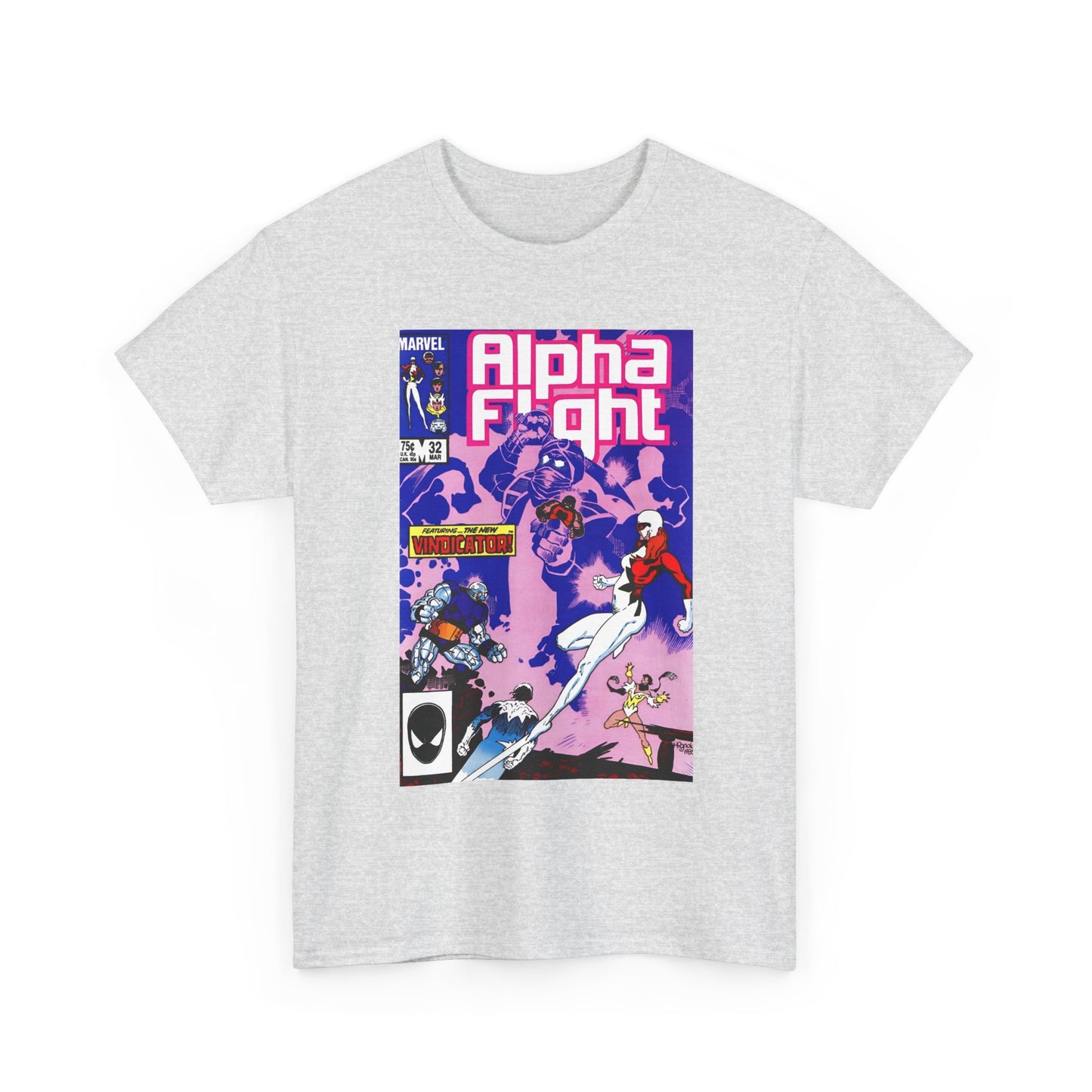 Alpha Flight #32 T-Shirt - Mike Mignola Art - Marvel Comics