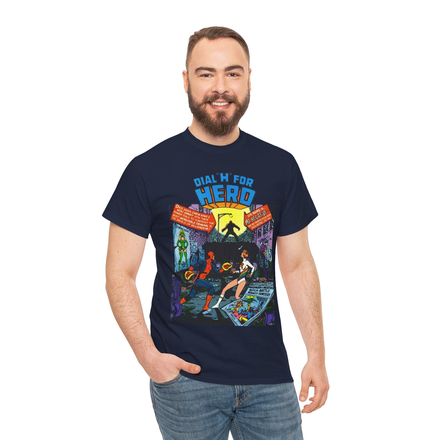 Dial "H" For Hero T-Shirt - George Perez Art - Adventure Comics - DC Comics