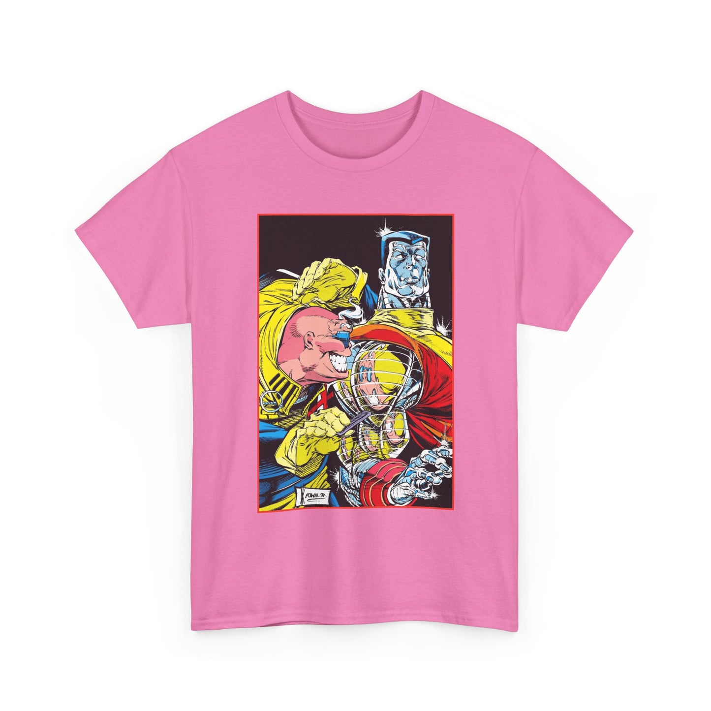 Strong Guy & Colossus T-Shirt - Dale Keown Art - Uncanny X-Men Annual Poster - Marvel Comics