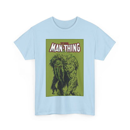 Man-Thing T-Shirt - Marvel Comics - Whatever Knows Fear Burns At The Touch - Swamp Monster