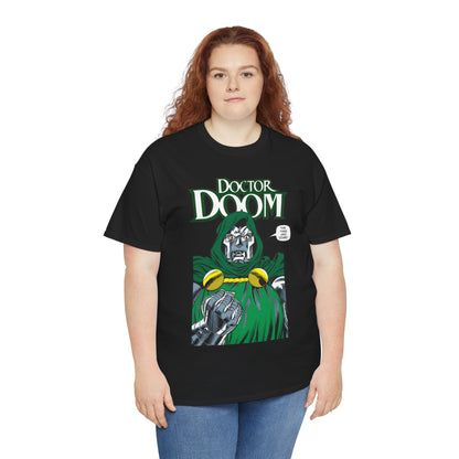 Doctor Doom T-Shirt - John Byrne Art - Fantastic Four Foe - 2026 Avengers Doomsday Movie - Marvel Comics