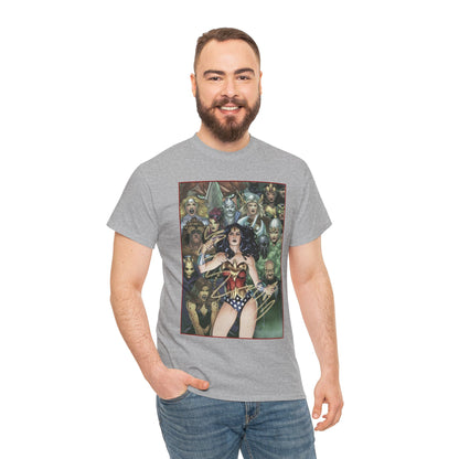 Wonder Woman T-Shirt - Terry Dodson Art - Rogues Gallery - DC Comics