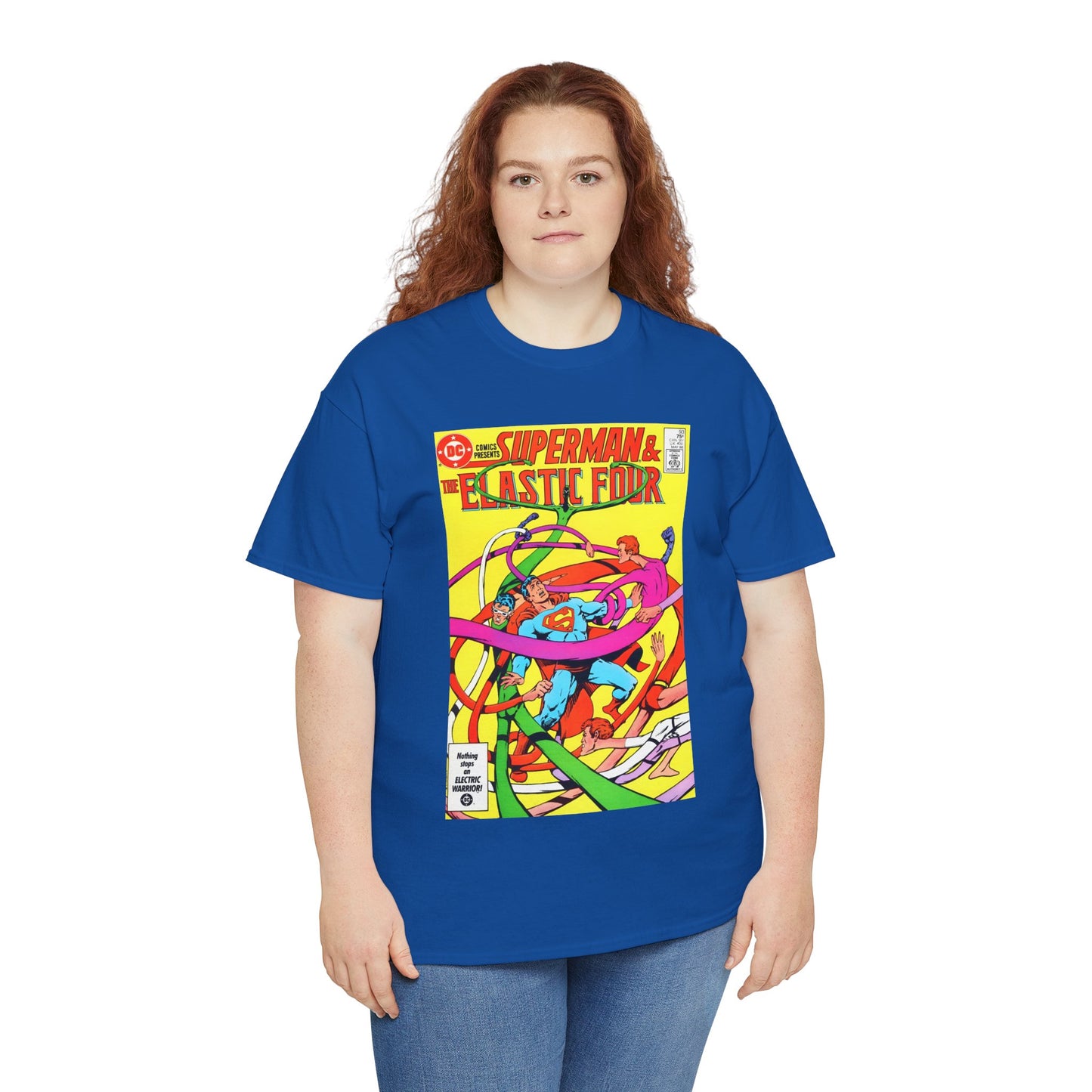DC Comics Presents #93 T-Shirt - Superman, Plastic Man, Elongated Man, Jimmy Olsen - DC Comics