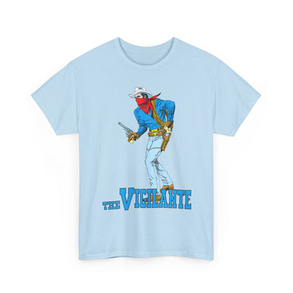 Vigilante T-Shirt - Gray Morrow Art - Seven Soldiers of Victory, All-Star Squadron Member - DC Comics