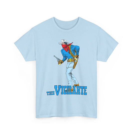 Vigilante T-Shirt - Gray Morrow Art - Seven Soldiers of Victory, All-Star Squadron Member - DC Comics