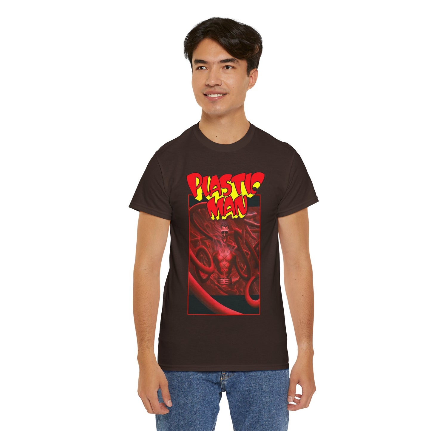 Plastic Man T-Shirt - Alex Ross Art - DC Comics