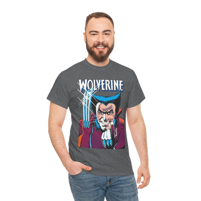 Wolverine T-Shirt - Frank Miller 1982 Cover Art - Marvel Comics - X-Men Member, Logan - Classic Mini-Series
