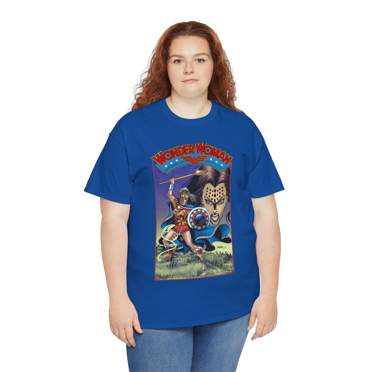 Wonder Woman T-Shirt - George Perez Art - Cheetah, 1980s - DC Comics