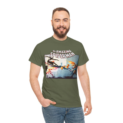Amazing-Spiderman T-Shirt - Charles Vess Art - Vs Hobgoblin - Peter Parker - Marvel Comics