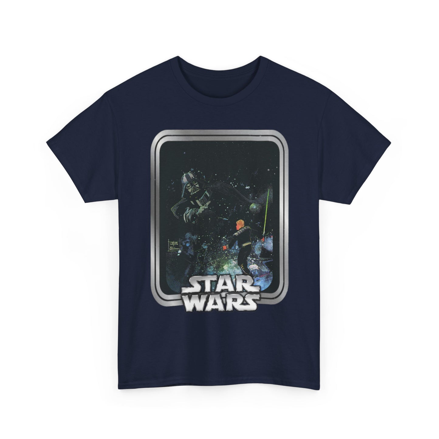 Luke Skywalker & Darth Vader T-Shirt - Star Wars Marvel Comics Art