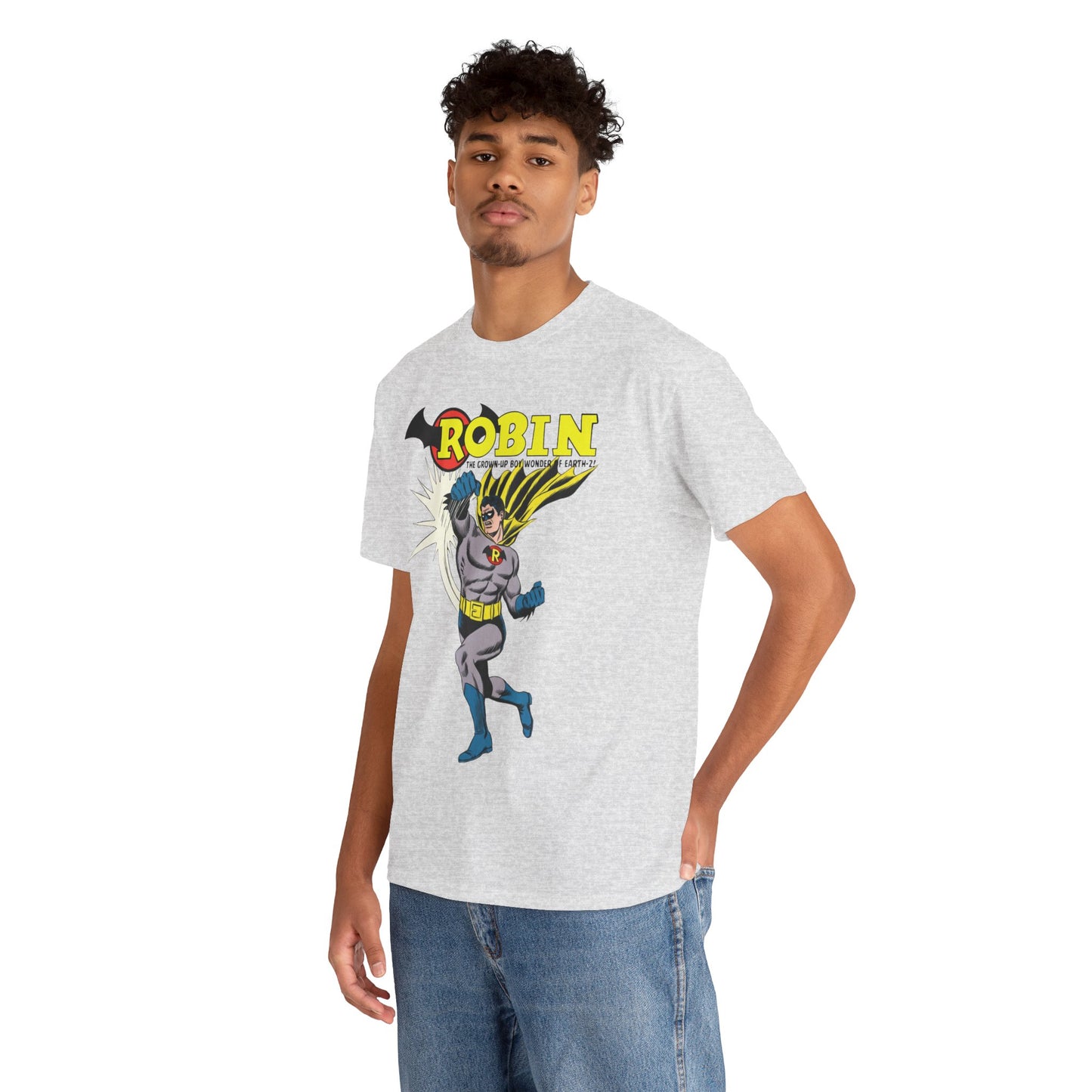Earth 2 Robin T-Shirt - Dick Grayson, Justice Society of America (JSA) Member - DC Comics