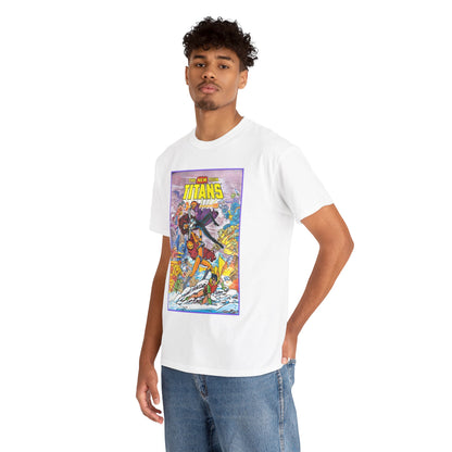 New Teen Titans T-Shirt - George Perez Art - Starfire Vs Blackfire - Omega Man - Annual #1 Cover - DC Comics