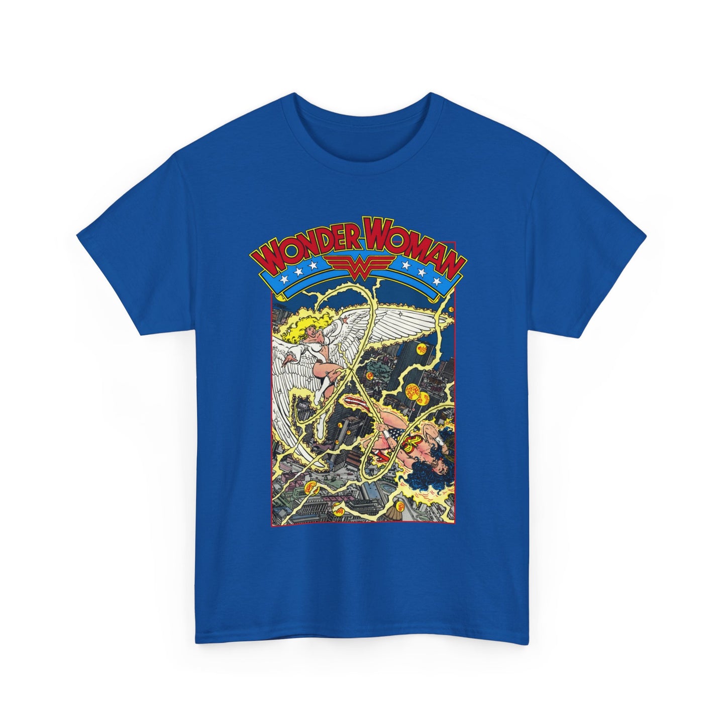 Wonder Woman T-Shirt - George Perez Art - Vs Silver Swan - DC Comics