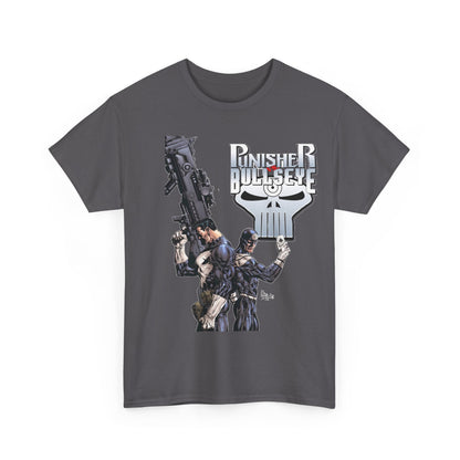 Punisher Vs Bullseye T-Shirt -Mike Deodato Jr Art - Marvel Comics