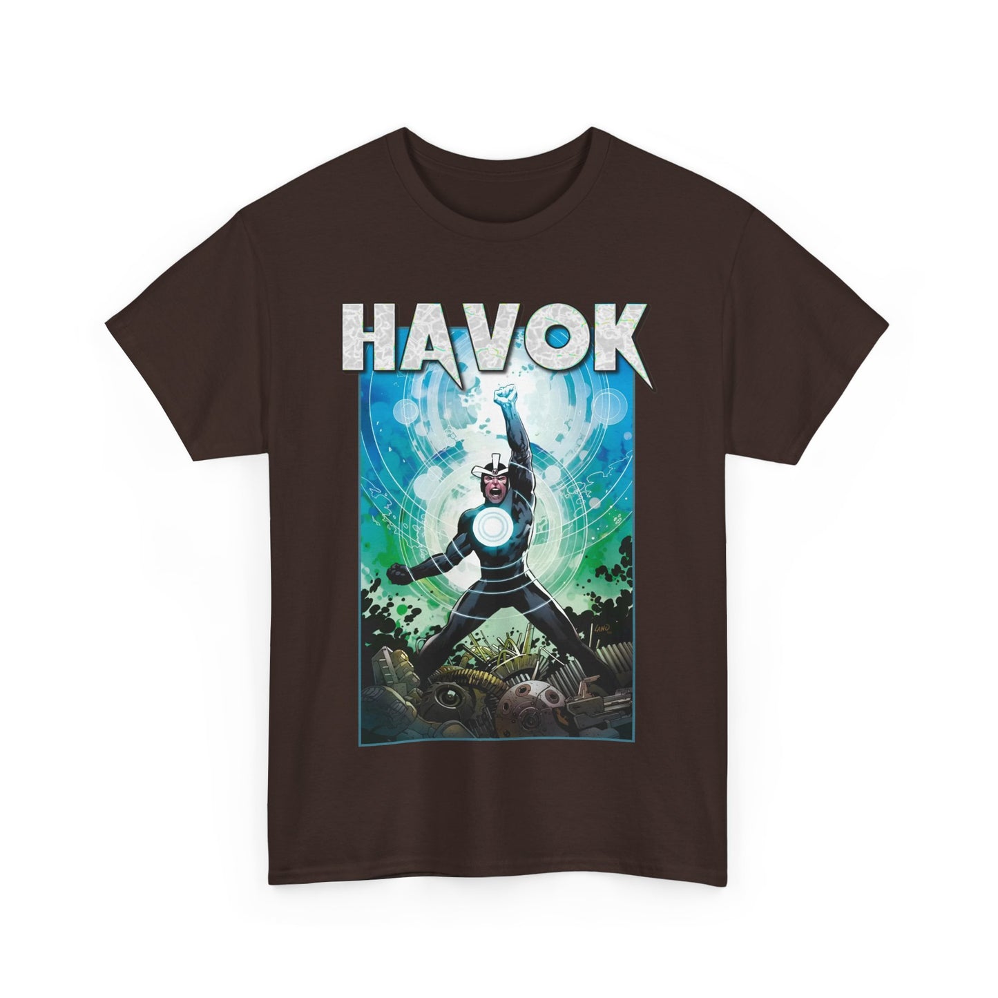 Havok T-Shirt - Greg Land Art - Alex Summers - X-Men, X-Factor Member & Leader - Mutant Hero - Brother to Scott Summers, Cyclops - Marvel Comics