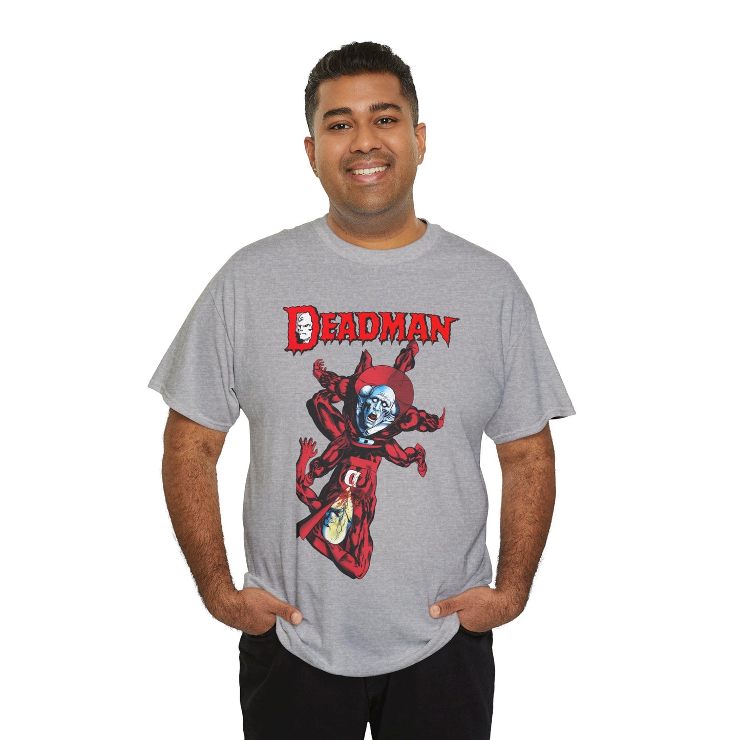 Deadman T-Shirt - Neal Adams Art - Boston Brand - DC Comics Silver Age Character