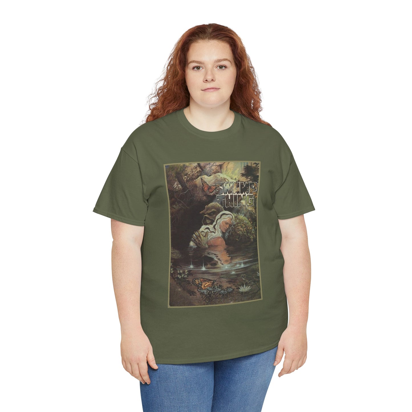 Swamp Thing T-Shirt - John Totleben Art - Abby Arcane - Avatar of the Green - Alan Moore Story - Vertigo/DC Comics