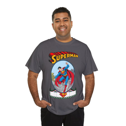 Superman T-Shirt - George Perez Art - #1 Homage Cover - Metropolis, Man of Steel, Daily Planet, Clark Kent - DC Comics