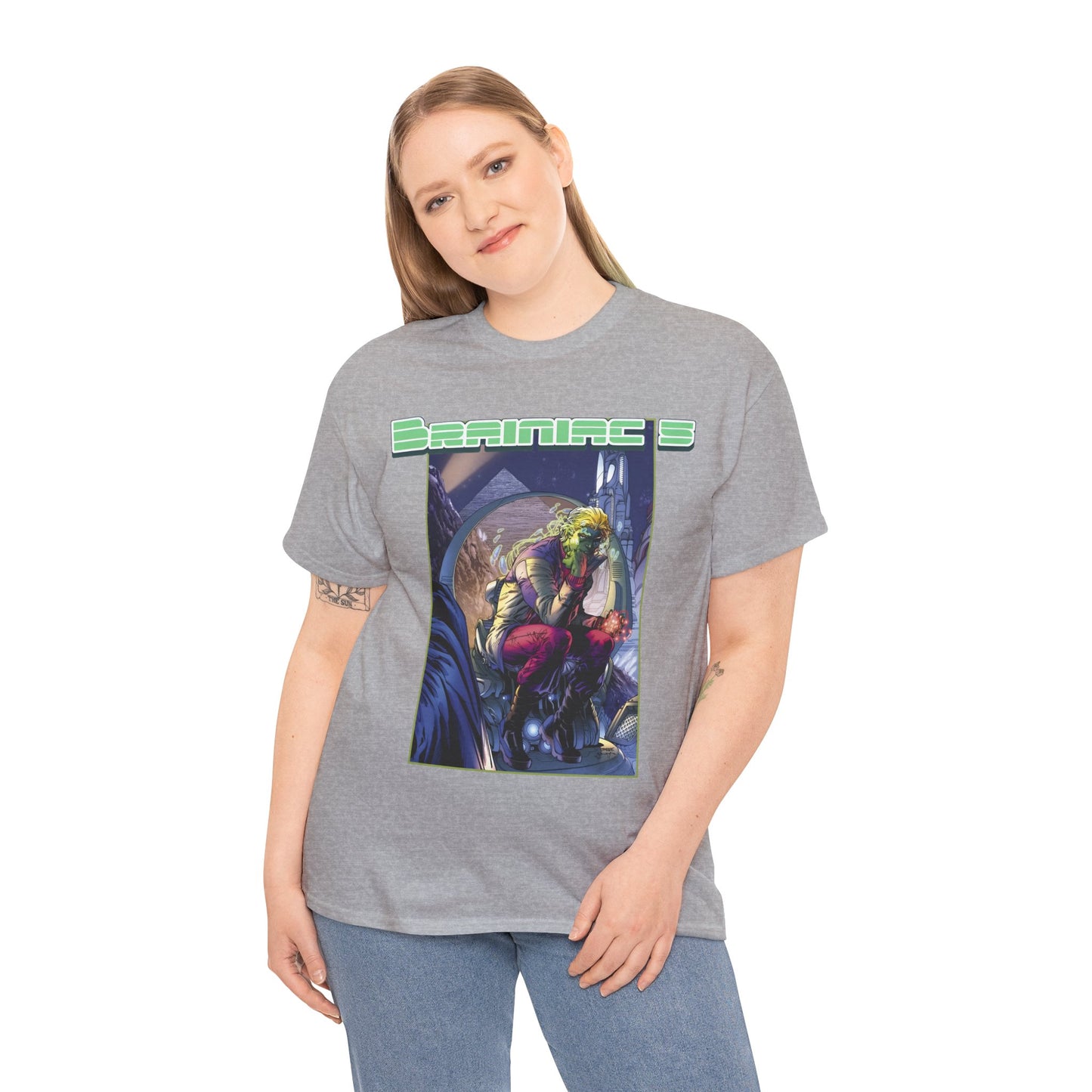 Brainiac 5 T-Shirt - Jim Lee Art - Legion of Super-Heroes Member - DC Comics