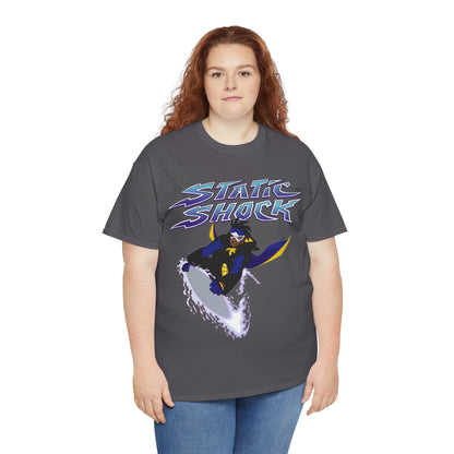 Static Shock T-Shirt - Milestone Comics - WB 1990s Animated Series - DC Comics - Virgil Hawkins