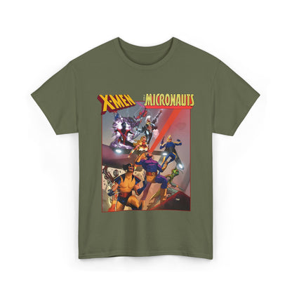 Uncanny X-Men/Micronauts T-Shirt - Taurin Clarke Art - Marvel Comics