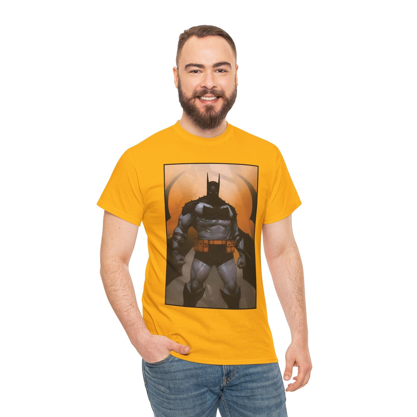 Absolute Batman T-Shirt - Ben Oliver Art - DC Comics All-In - Gotham City, Bruce Wayne - Scott Snyder Story