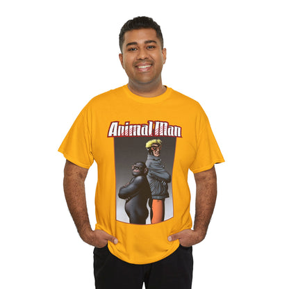 Animal Man T-Shirt - Brian Bolland Art - Buddy Baker - Grant Morrison Series - Vertigo Comics/DC Comics