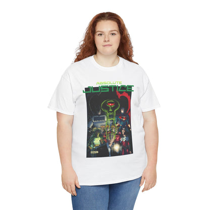 Absolute Justice T-Shirt - Juan Ferreyra Art - Superman Batman Wonder Woman Martian Manhunter - DC Comics