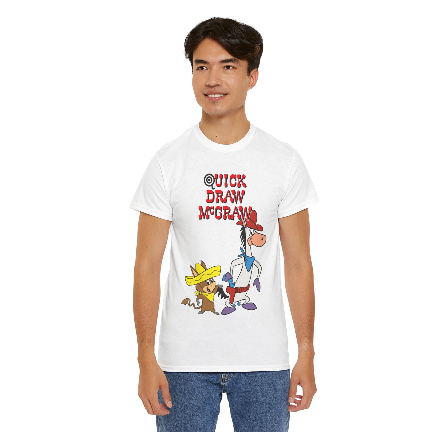 Quick Draw McGraw T-Shirt - Baba Looey - Hanna-Barbera Cartoon - Popular 1960s TV Animation