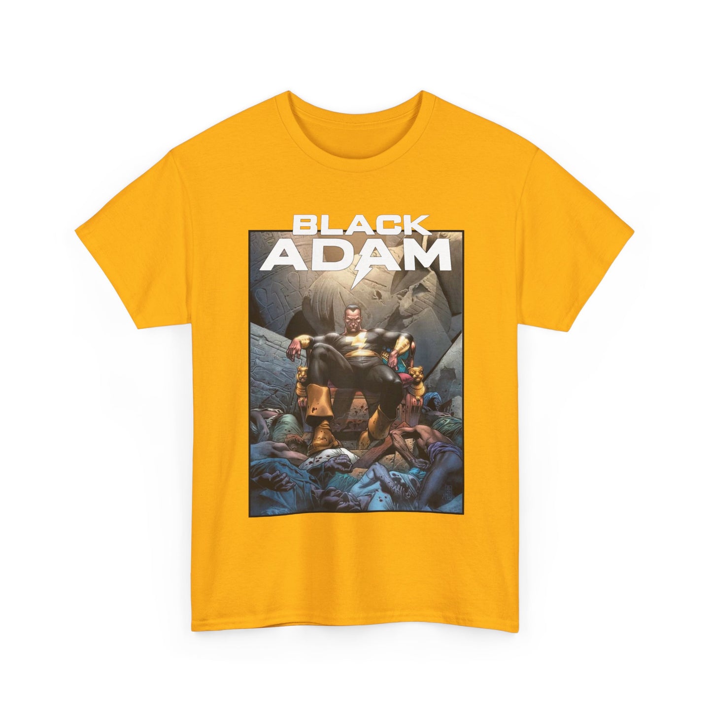 Black Adam T-Shirt - J.G. Jones Art - 52 Cover Art - Shazam Family Foe - DC Comics