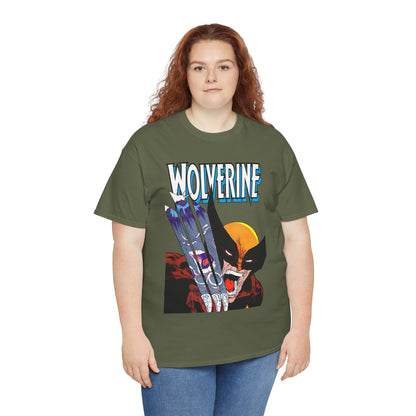 Wolverine T-Shirt - Amazing Todd McFarlane Art - Classic Image Vs Incredible Hulk - Marvel Comics - Logan