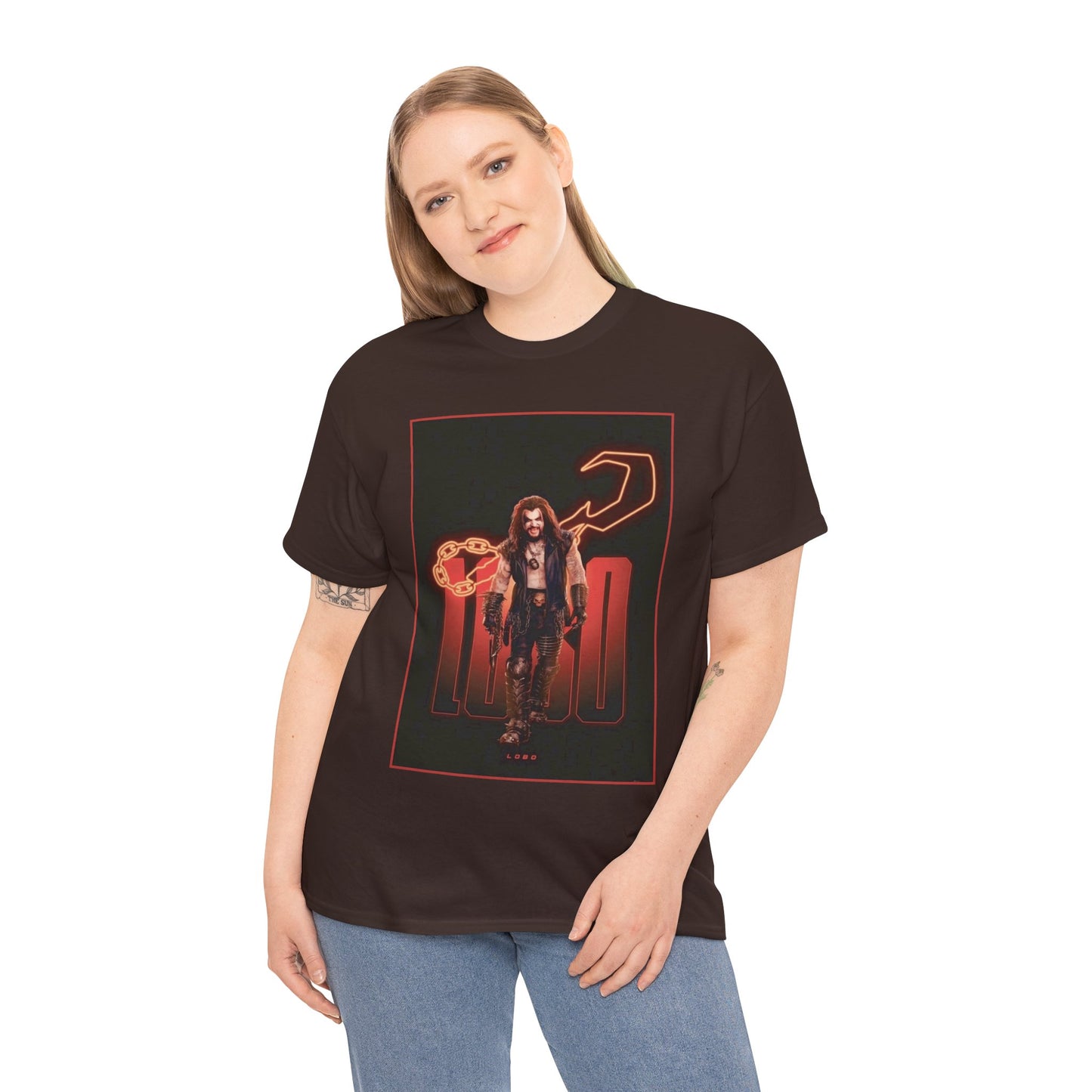 Lobo T-Shirt - Jason Momoa - New 2026 Supergirl Movie - From the James Gunn DCU - DC Comics