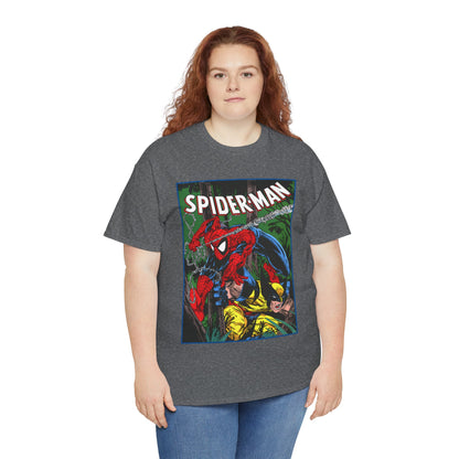 Spider-Man & Wolverine T-Shirt - Todd McFarlane Art - Marvel Comics