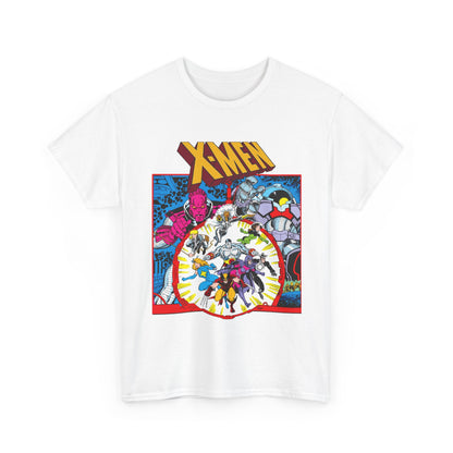 Uncanny X-Men T-Shirt - Arthur Adams Art - Wolverine, Havok, Rogue, Colossus, Psylocke, Longshot, Storm, Dazzler - High Evolutionary - Marvel Comics